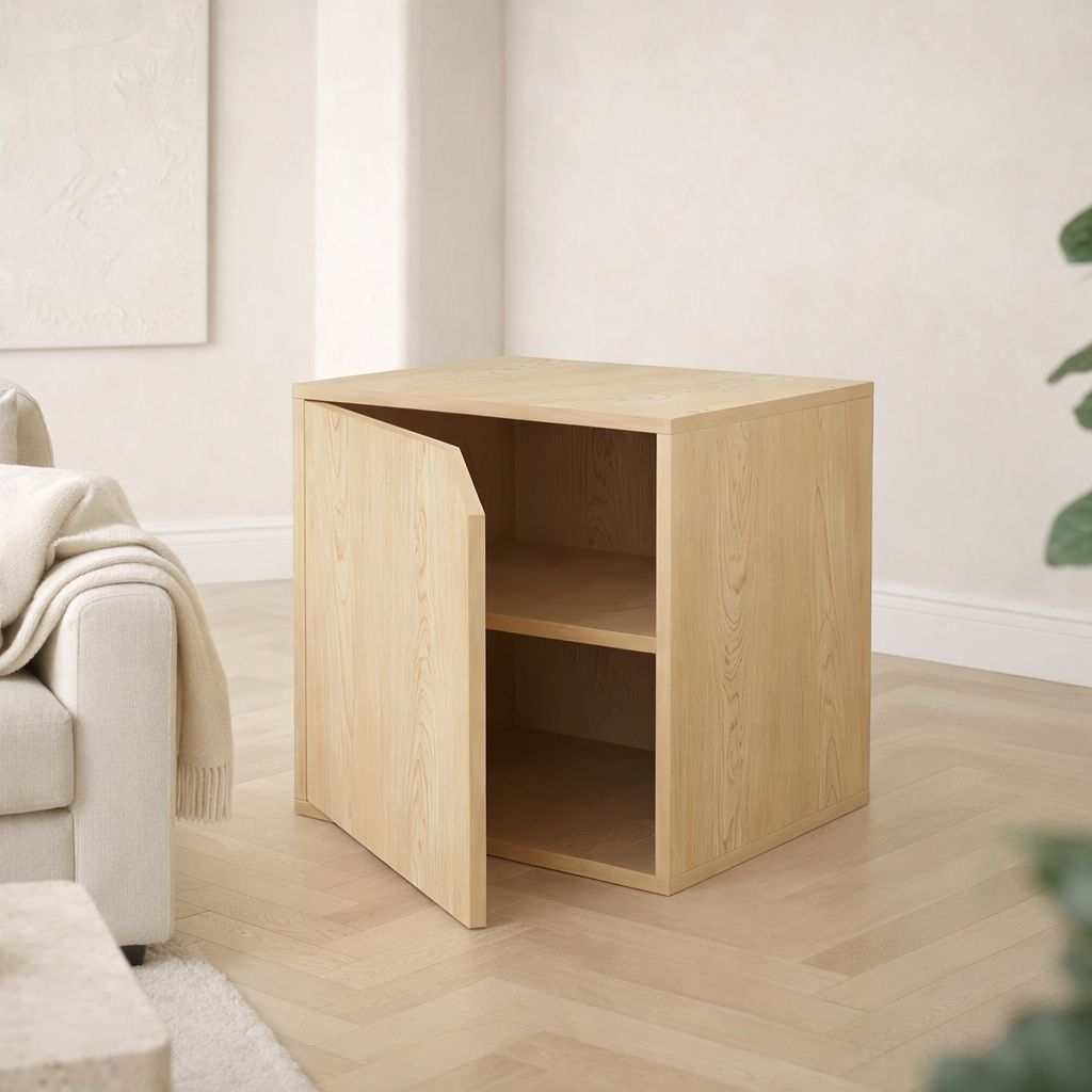 Scandinavian Minimalist Modular Stacking Storage Cube with Versatile ...