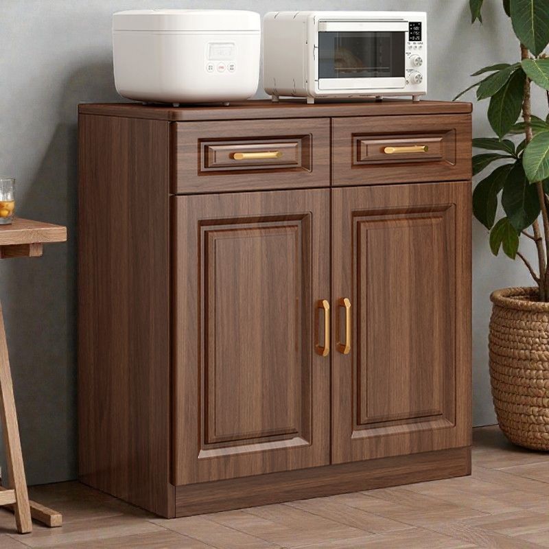 Wide Sideboard with 6 Doors and 6 Drawers, White, 94