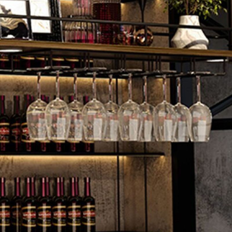 Floating Hanger Rack Industrial Ceiling-Mounted Pipe Shelving Unit, Hanging Floating Storage ...