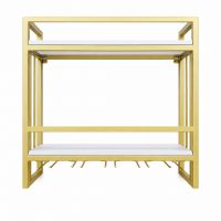 Gold/White