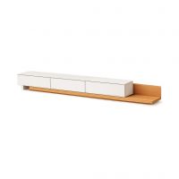 Natural Wood/White