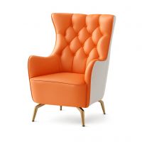 Orange/White