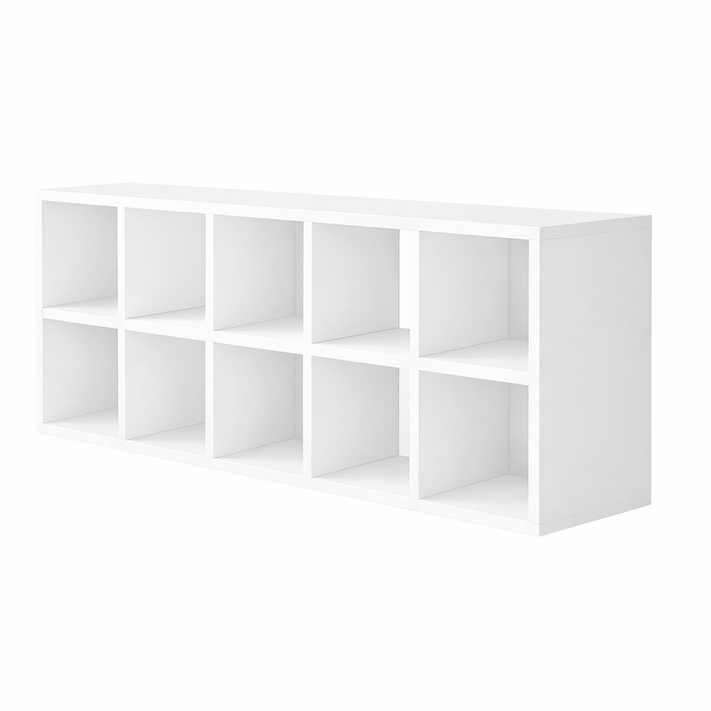 Rustic Modular Cubby Storage Unit Open Shelf Bookcase for Kids Rooms ...