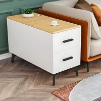 Natural Wood/White