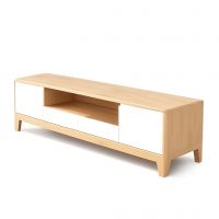 Natural Wood/White