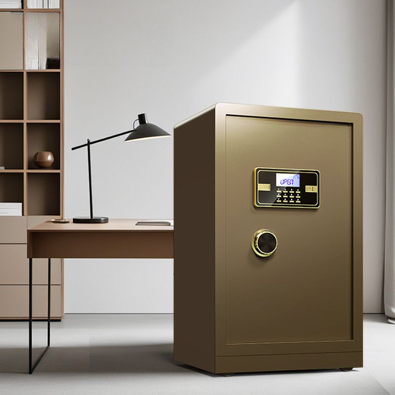 Reinforced Digital Security Safe with Fire-Resistant Walls, Dual Alarm ...