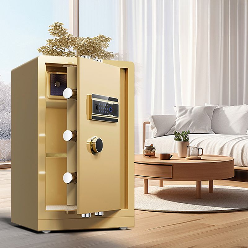 Reinforced Digital Security Safe with Fire-Resistant Walls, Dual Alarm ...