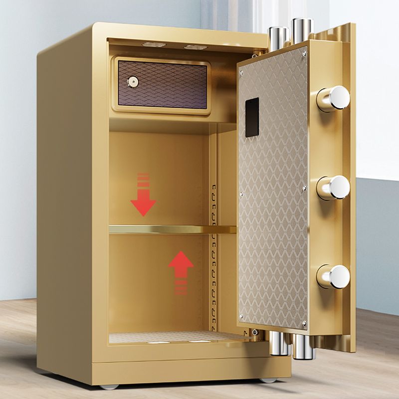 Reinforced Digital Security Safe with Fire-Resistant Walls, Dual Alarm ...