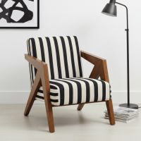 Black/White Striped