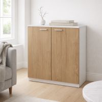 White/Walnut