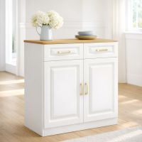 Light Walnut/White