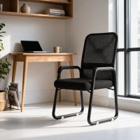 Black Mesh with Black Frame