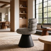Black Houndstooth