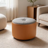 Dark Gray & Orange