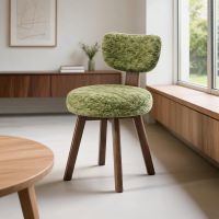 Olive Green with Walnut