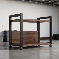 Dark Walnut / Black Frame