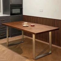 Walnut / Silver Legs