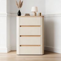 Natural Wood & White