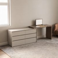 Brown Oak + Beige