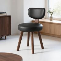 Black with Walnut