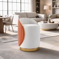 White / Orange