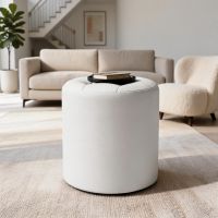White PU Leather